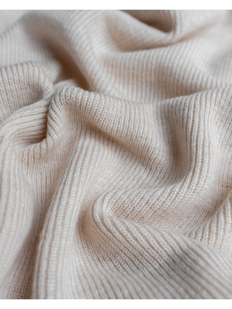 Hvid Merino wool blanket Felix - off white