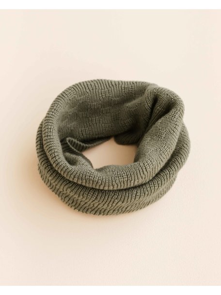 Hvid Tube scarf Gigi - artichoke