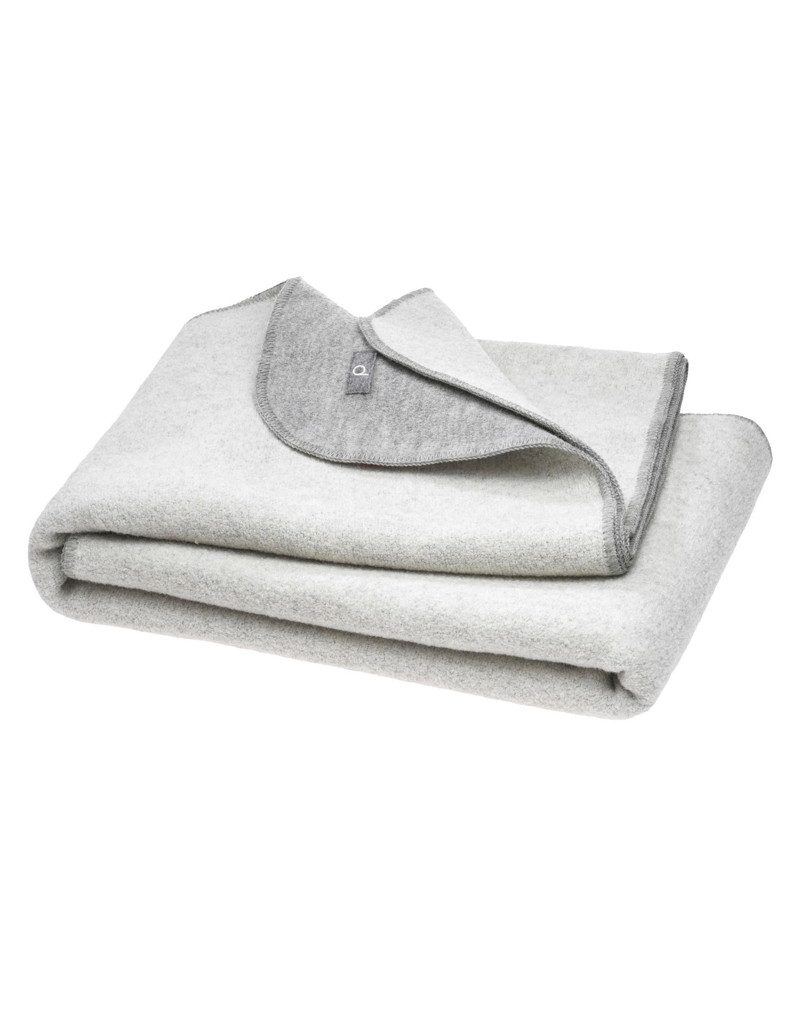 Disana Wool double face blanket grey natural Ziloen Ziloen