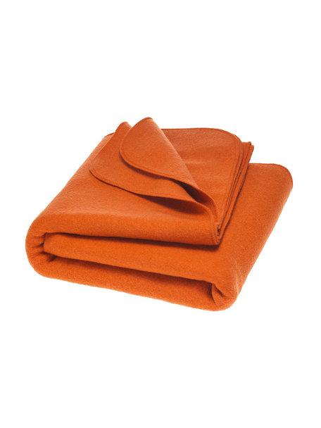 Disana Blanket boiled wool - orange