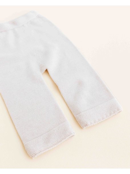 Hvid Wool pants - off white