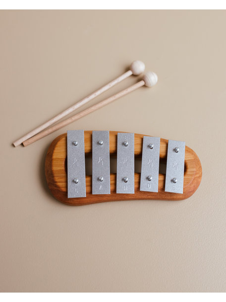 Handmade Pentatonic glockenspiel - 5 tones