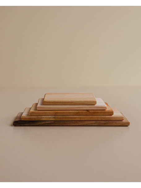 Spelenderwijs leren Wooden building boards 5-piece