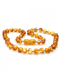 Amber Amber Kids Necklace 38cm - honey