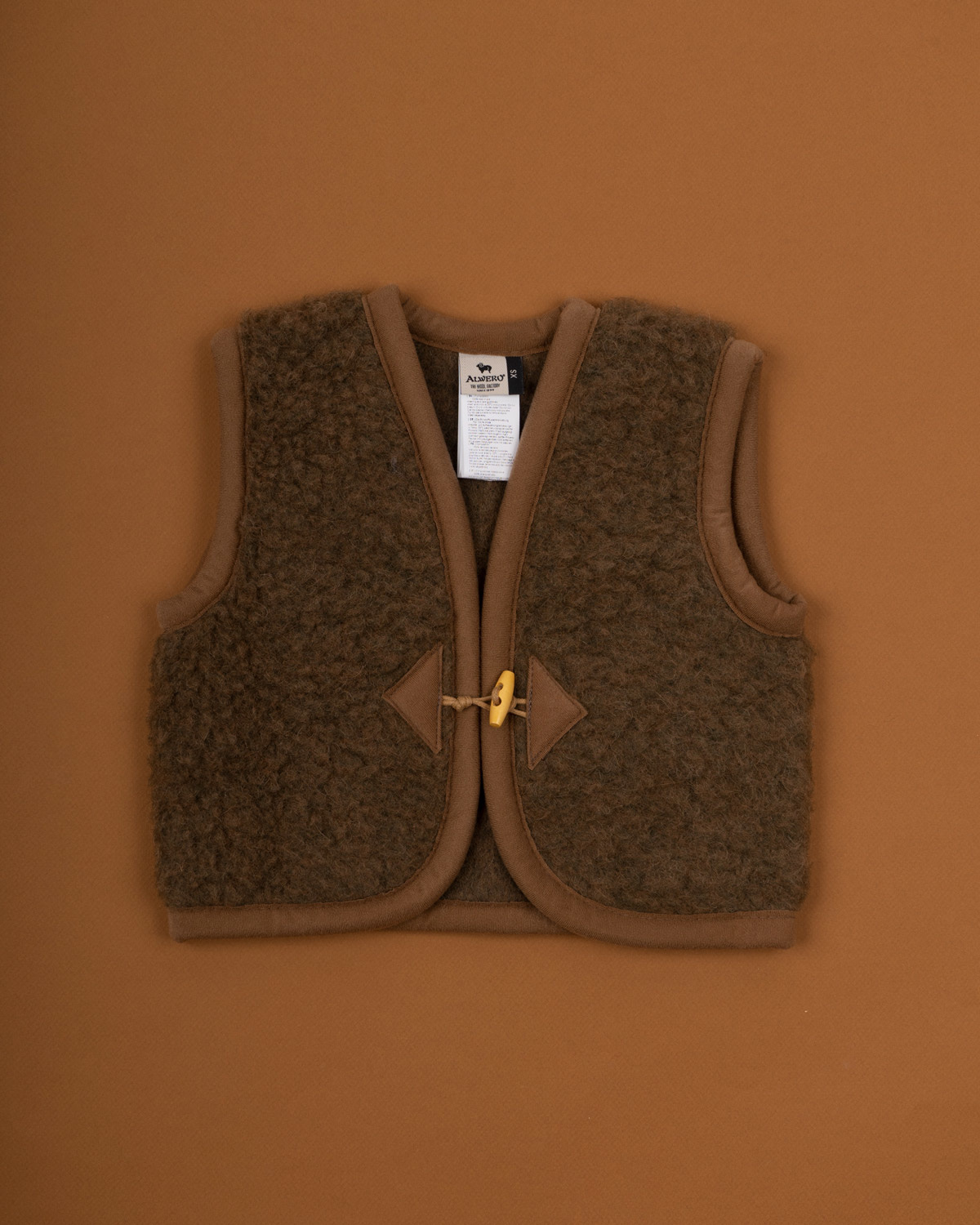 Alpen Vest Wool - brown