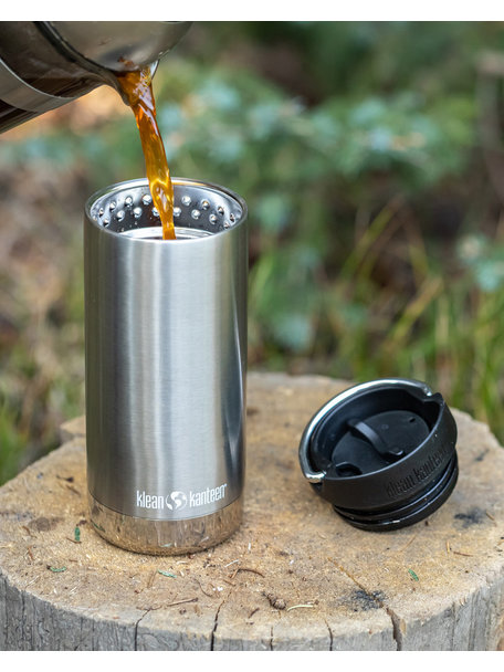 Klean Kanteen Insulated TKWide 355 ml with café cap - stainless steel