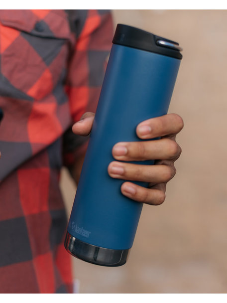 Klean Kanteen Insulated TKWide 592 ml with café cap - dark blue