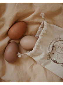 Konges Sløjd Rattle eggs - rose