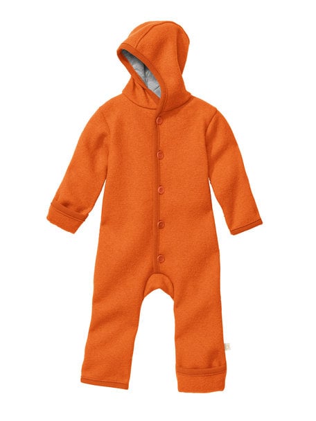 Disana Baby Overall Boiled Wool - Orange