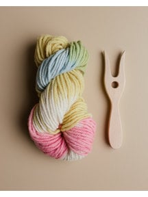 Filges Knitting fork - pastel