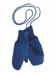 Disana Mittens Boiled Wool - Navy