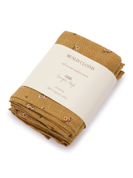 Konges Sløjd Muslin cloths 3-pack - flower bouquet