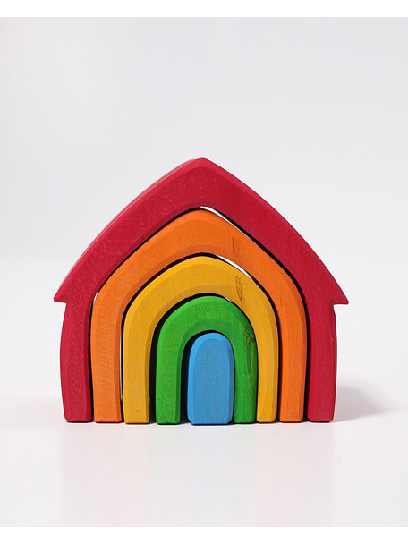 Grimm's Rainbow Stacking House