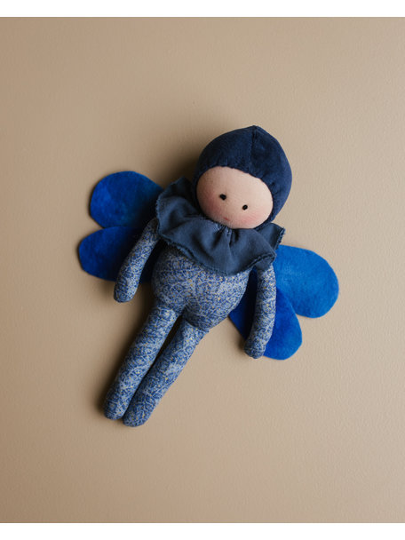 Studio Escargot Little dragonfly doll (limited edition) - blue