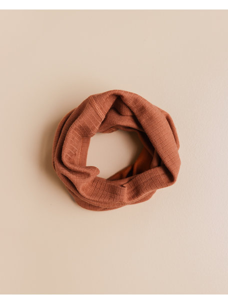 Unaduna Wool loop scarf - umbre