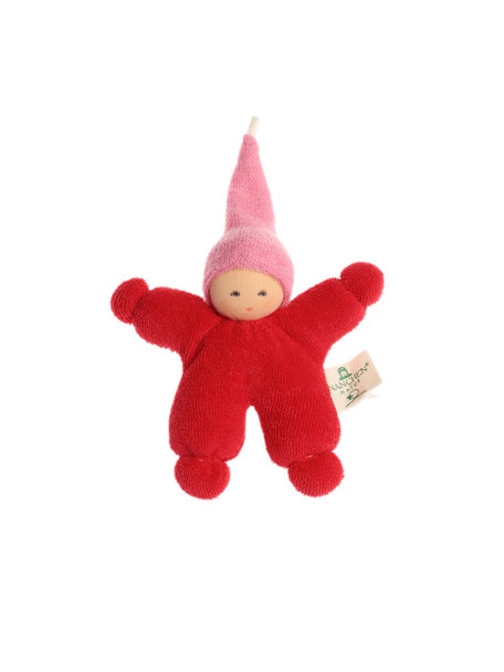 Nanchen Natur Doll wichtel - red