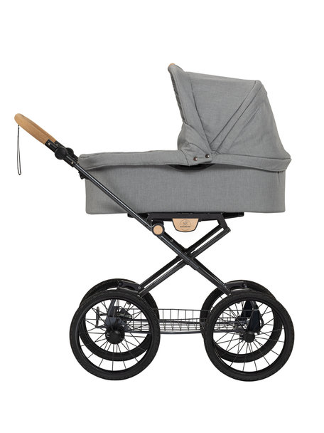 Naturkind Baby stroller Ida mottled grey - seat unit including baby basket