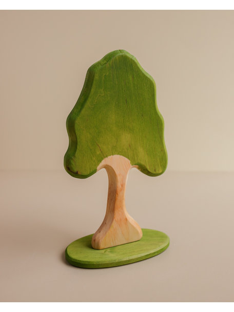 Handmade Broad-leaved tree with base