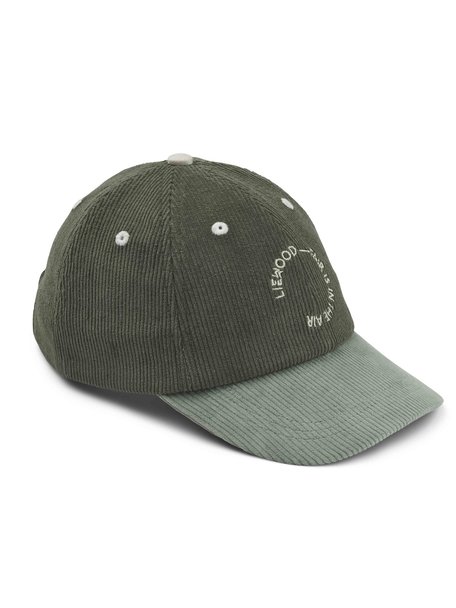 Liewood Danny cap corduroy - hunter green