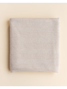 Hvid Merino wool blanket Freddie - off white