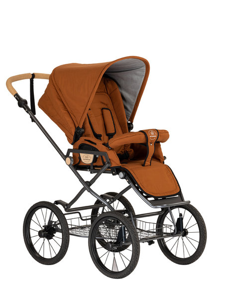 Naturkind Baby stroller Ida terracotta - seat unit including carry cot