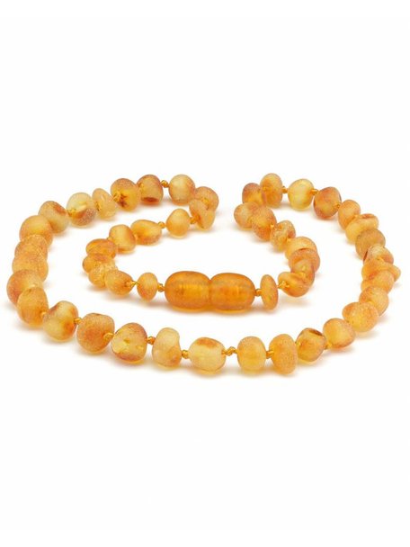 Amber Amber Kids Necklace 38 cm - Honey Raw