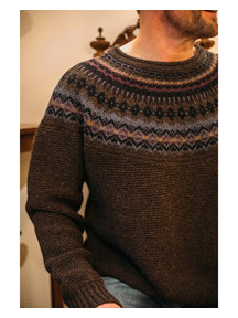 Eribé Unisex merino sweater - blackbird