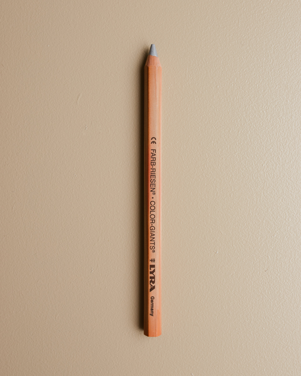 Lyra - Color giant pencil - silver