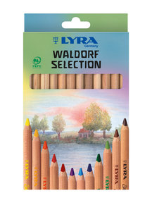 Lyra Waldorf Selection pencils - 12 pcs