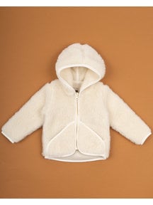 Alwero Jacket teddy plush - natural