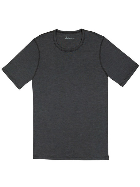 Joha T-shirt Men Wool/silk - grey