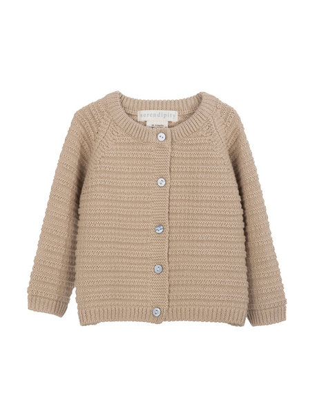 Serendipity Baby cardigan - safari