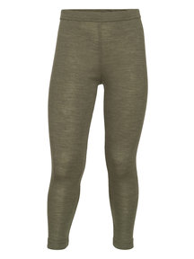 Engel Natur Children's leggings wool/silk - olive