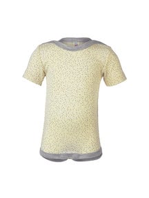 Engel Natur Body short sleeves wool/silk - Dots