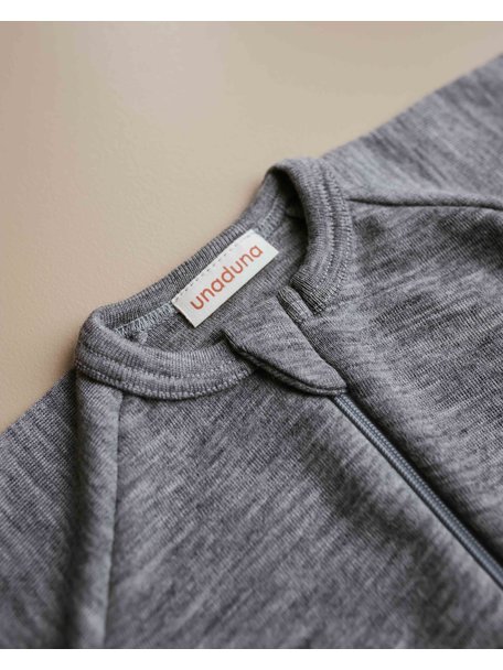 Unaduna Sleeping bag merino wool - gray