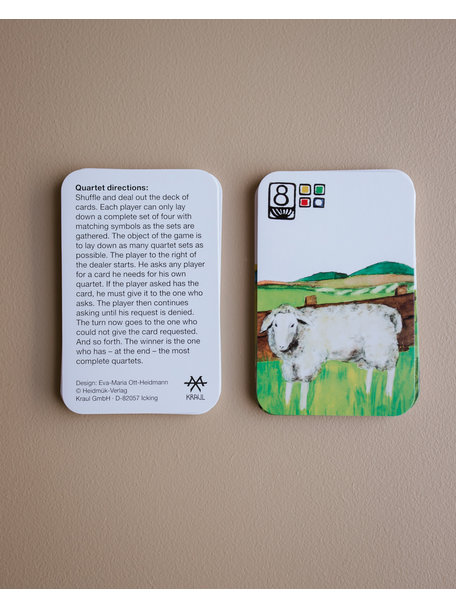 Kraul Animal quartets card game