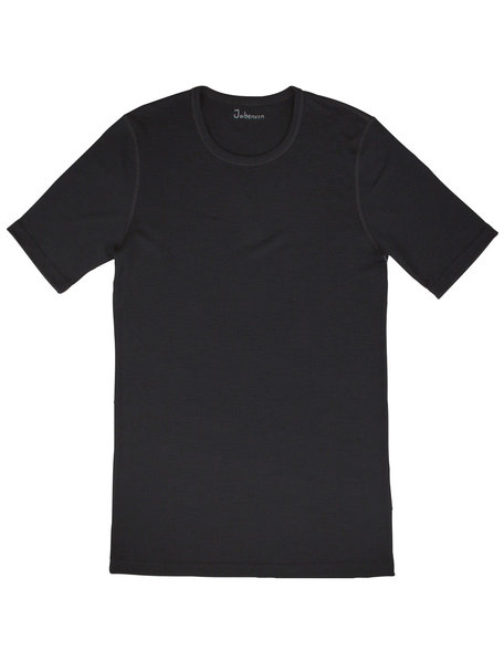 Joha T-shirt men merino wool - Black