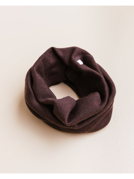 Unaduna Loop scarf tiny rib wool - kladdkaka
