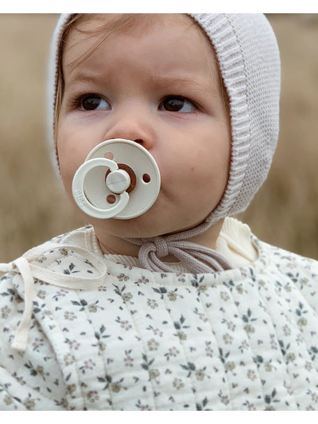 Hvid Merino Wool Bonnet - Off White