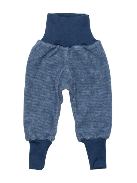 Cosilana Pants Wool Fleece - blue