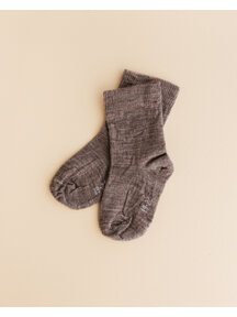 Joha Wool children's socks - walnut