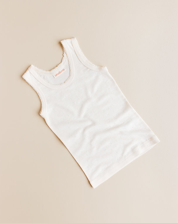 pointelle undershirt