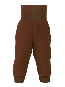 Engel Wool Fleece Baby Pants Sand Melange - Merino Wool Clothes for Babies  - Ava's Appletree