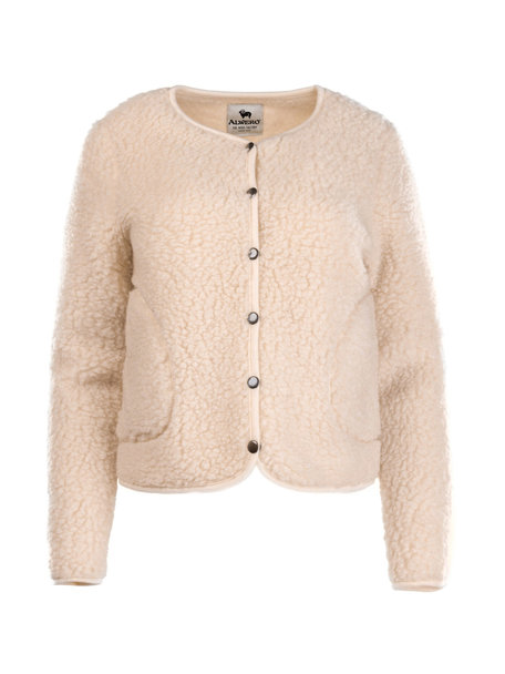 Alwero Women's woolen jacket - beige