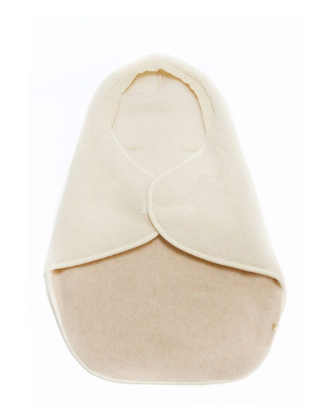 Alwero Wrap-around blanket for Maxi Cosi - beige/natural