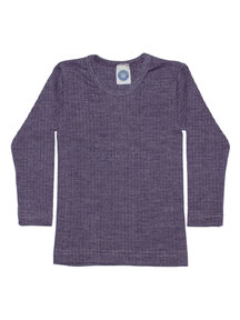 Cosilana Kids Longsleeve Wool/Silk/Cotton - Plum