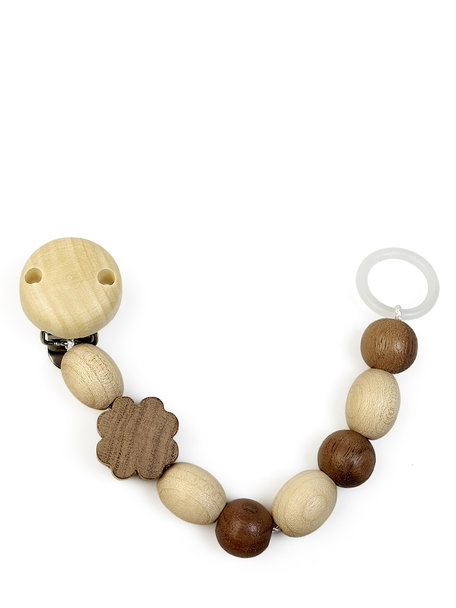 Grünspecht Pacifier cord - cloverleaf