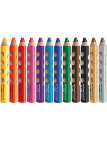 Lyra Groove slim crayons de couleurs, 24 pces