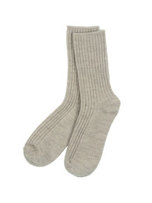 Joha Wool socks - Sesame