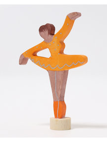 Grimm's Decorative Figure - Ballerina orange